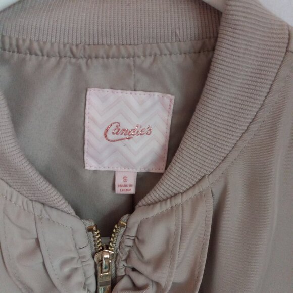 Y2K Candie's Bomber Jacket Size Small - Picture 3 of 3